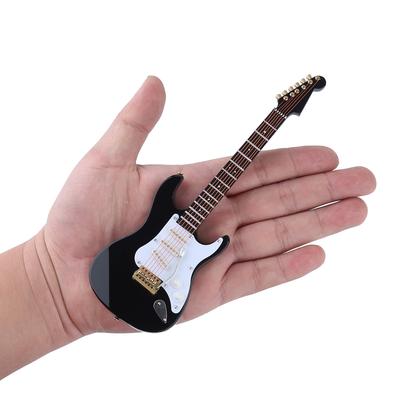 Миниатюрная электрогитара, миниатюрная музыкальная модель, музыкальный инструмент, миниатюрная выставочная модель гитары и качественный чехол