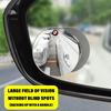 360 Degree HD Blind Spot Mirror Car Reverse Wide Angle Round Convex Rear View Mirror For BMW X1 X2 X3 X4 X5 X6 3 5 Series M2 M3