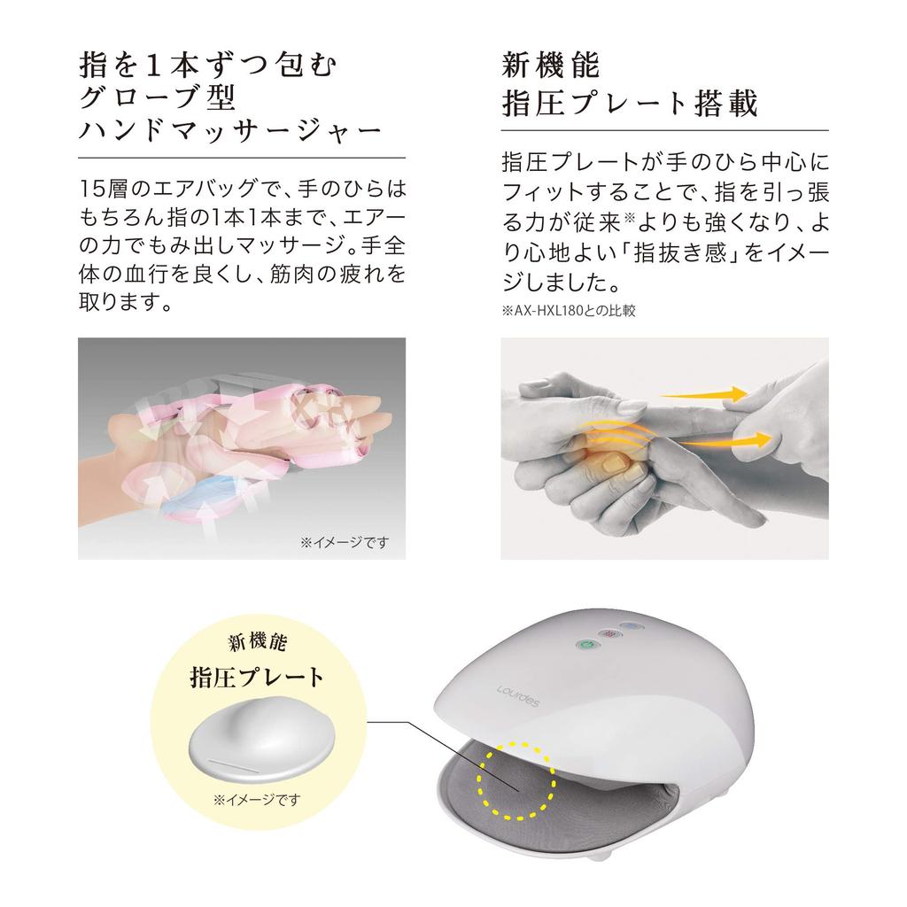 ATEX Lourdes Hand Care Черный AX-HXL1805bk