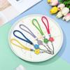 Anti-lost Lanyard Phone Strap Lanyard Keychain Wrist Rope Plum Blossom Woven Mobile Phone Lanyard