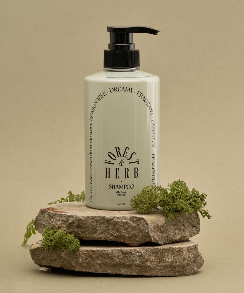 [Set of 2] Milk Protein Intensive Shampoo 4 Types 500ml+500ml