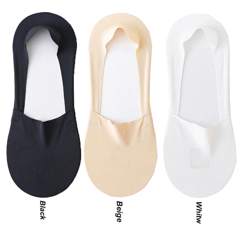 Мужские носки Модные летние мужские невидимые носки-невидимки Однотонные повседневные дышащие силиконовые нескользящие носки с низким вырезом до щиколотки