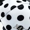 Embroidered Dots and Letters Curved Brim Cap Sun Protection Sun Hat  for Spring and Autumn