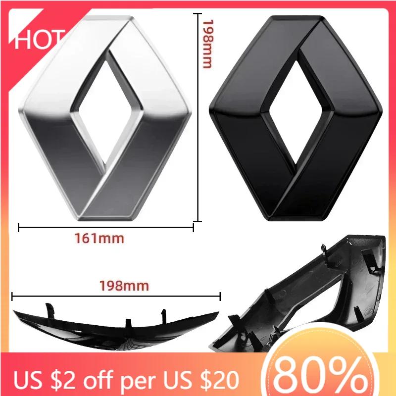 For Renault 2026 New Hub Caps For Renault ZOE Austral Kardian Rafale Kangoo Arkana Clio Koleos 3D Logo Badge Car Front Grille E