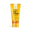 NutriGlow Advanced Organics Солнцезащитный крем против загрязнений SPF 50 PA+++ | Не оставляет белых следов | Масло семян малины + Белый кувшинник | Широкий спектр UVA/UVB