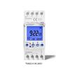2 Channels Programmable 24Hours Time Clock Big LCD Display 7 Days Programmable Time Switch Relay Din Rail Electronic Time Clock