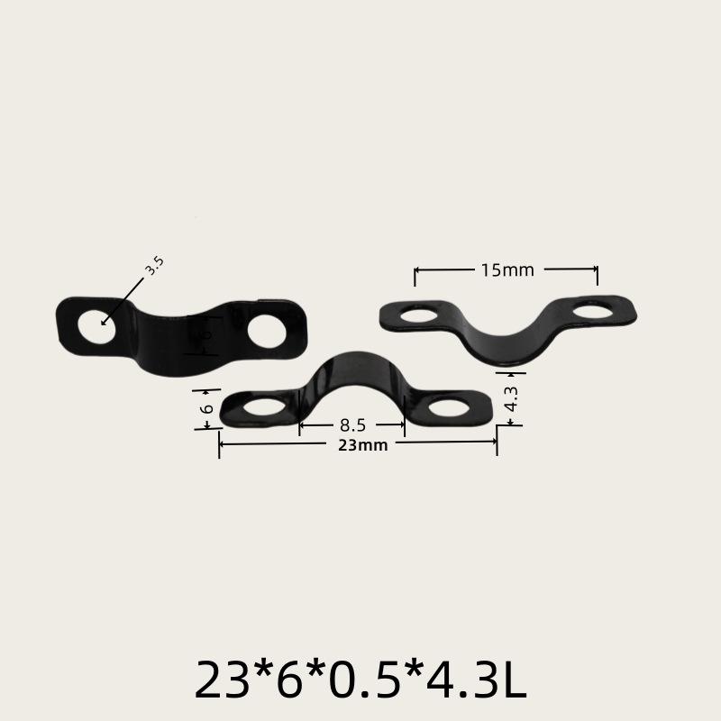 Bridge-Type Metal Wire Clamp Terminal Block Saddle Clip for Lighting Wiring