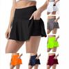 Outdoor Sports Casual Comfortable Versatile Half Skirt, Pleated Skirt Women's Models