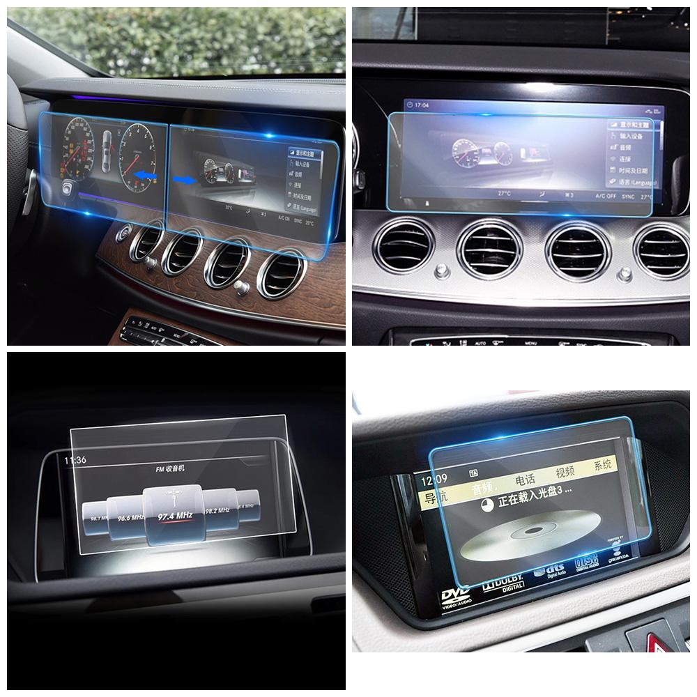 Для Mercedes Benz E Class W212 W213 E200 E220 Автомобильный GPS-навигатор ЖК-экран Закаленное стекло Защитная пленка против царапин