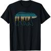 Bear Nature Grizzly Brown Black Bear Hiking Hunting Gift T-Shirt