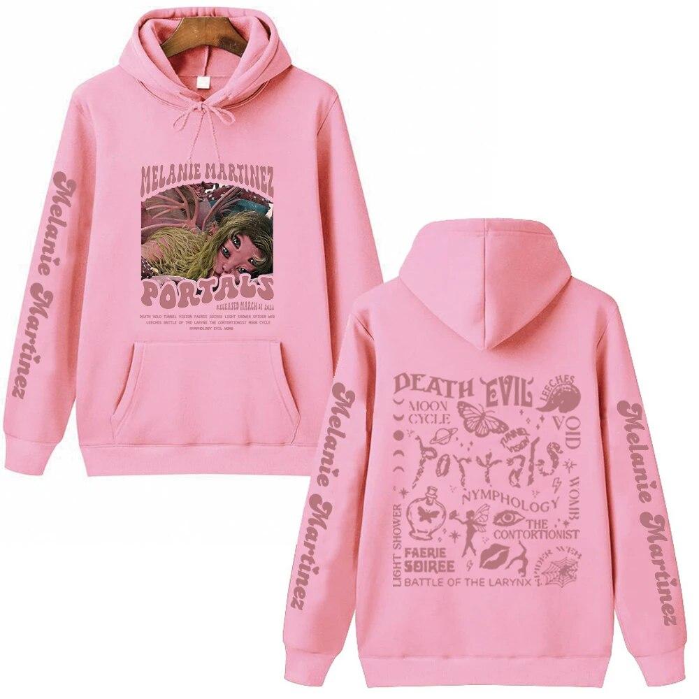 Толстовки Melanie Martinez Portals с принтом унисекс, женская уличная одежда, толстовки с капюшоном Y2k, пуловеры в стиле Харадзюку, спортивный костюм унисекс, одежда
