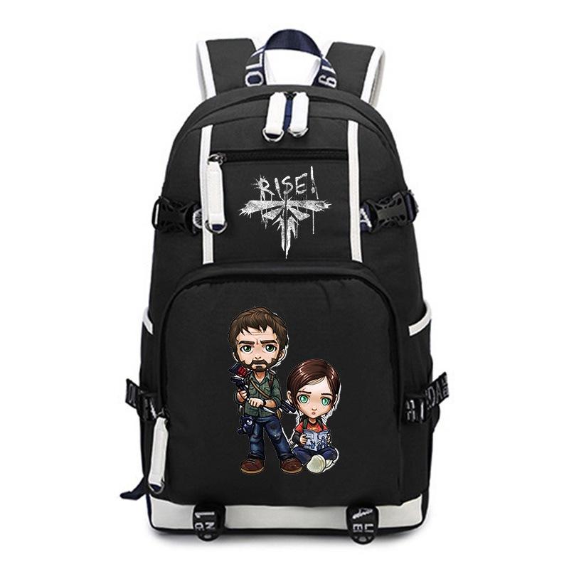The Last of Us Personalized Printed Teen Leisure Travel Backpack Large Capacity Student School Bag