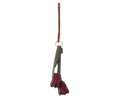 Кожаный шарм Genten Тюльпан Evercharm Винный