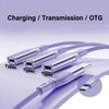 Многопортовый USB2.0 Type C Адаптер 3 Устройства Зарядка Для Компьютера Автомобиля Домашнего Офиса Пластик и Металл