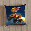 Blaze Monster Machines Pillow Case Blaze Cars Cartoon Kids Children Russian Crusher Truck Vehicles Bedroom Decorate Cushion Covers 45cm
