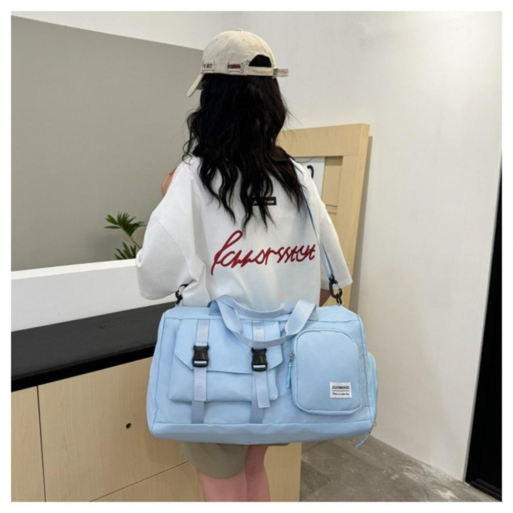 Lightweight Travel Duffle Bag Large Capacity Sports Bag Trendy Fitness Bag for Women
