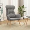 VidaXL Recliner Light Grey Fabric 341290