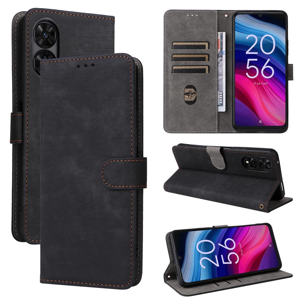 For TCL 50 SE Case RFID Blocking Wallet PU Leather Stand Phone Cover