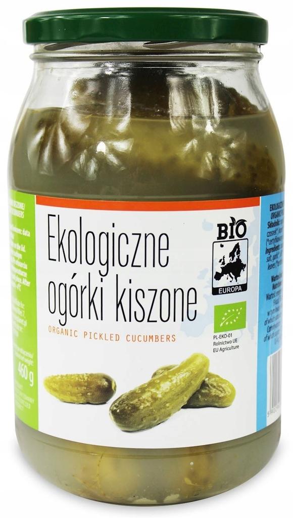 ORGANIC PICKLED CUCUMBER 820 g (460 g) - BIO PLANET