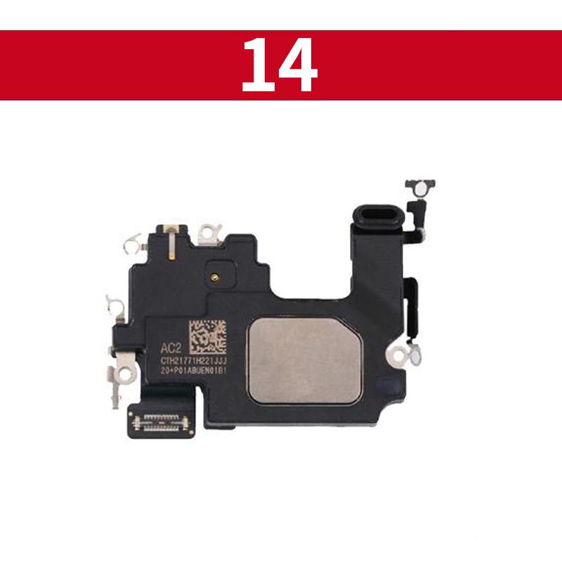 1 шт. Динамик уха для iPhone 11 12 13 14 Plus Mini Pro Max Наушники Динамик уха Шлейф Запасные части для приемника мобильного телефона