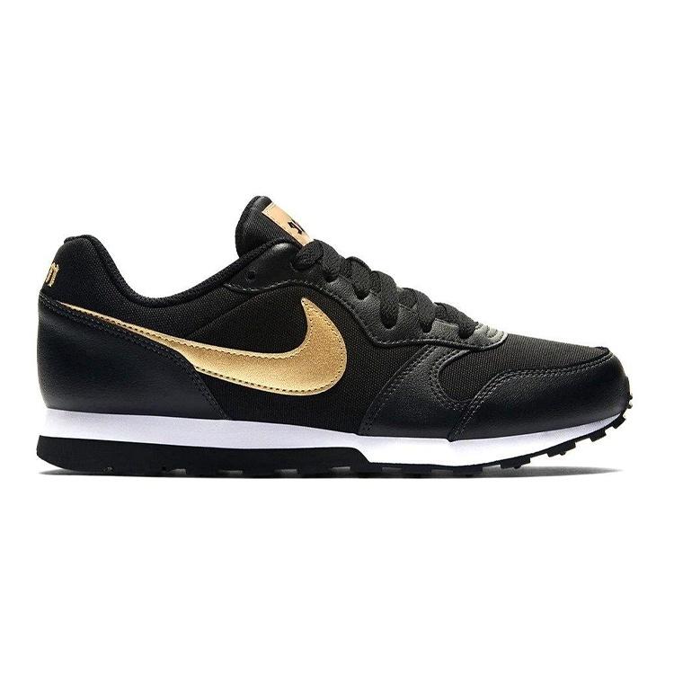 (GS) Nike MD Runner 2 VTB 'Черный Металлик Золотой' Детские CJ6924-001