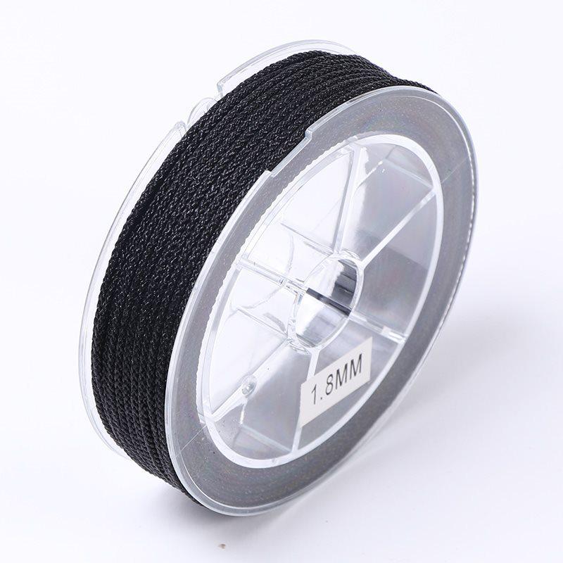 Вэньвань Неэластичный Ручной работы Нефритовый Макраме Буддийский Молитвенный Четки Браслет Шнур