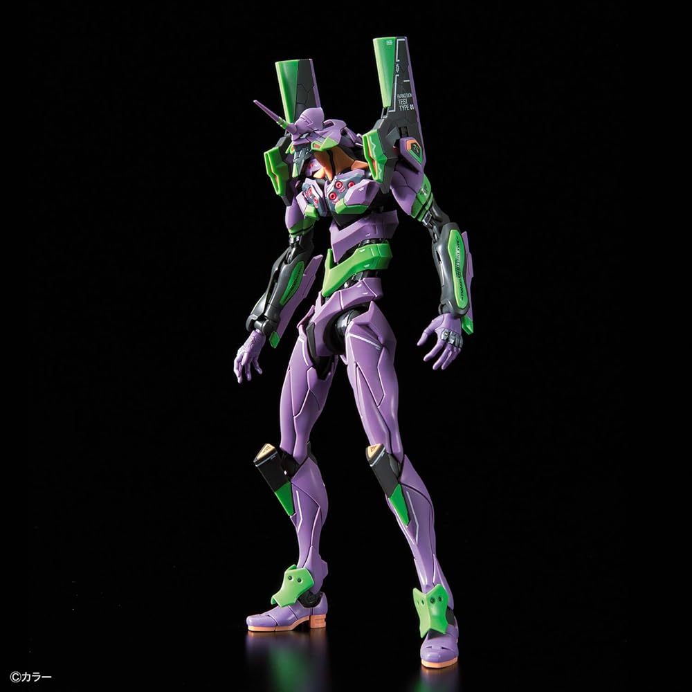 RG Evangelion Unit-01 DX Transport Set Color-Coded Plastic Model Kit
