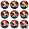10Pcs/Lot Landscape Outdoor Patch Iron On Embroidery Patches For Clothing Thermoadhesive Patches On Clothes Wilderness Patch