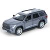 1/24 Toyota Sequoia SUV имитационная модель автомобиля из литого металла, внедорожные транспортные средства, модель автомобиля, звук и свет, игрушка для мальчиков, подарок для детей