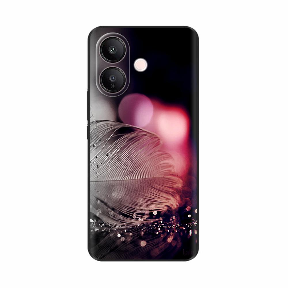 Чехол для телефона Vivo V60 Lite 5G Мягкий матовый силиконовый чехол Capa для Vivo V60 Lite V60lite Funda Мультяшная задняя крышка Милый узор