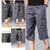 Men's Work Pants Casual Shorts with Pockets Men's Knee Length Summer Sports Shorts