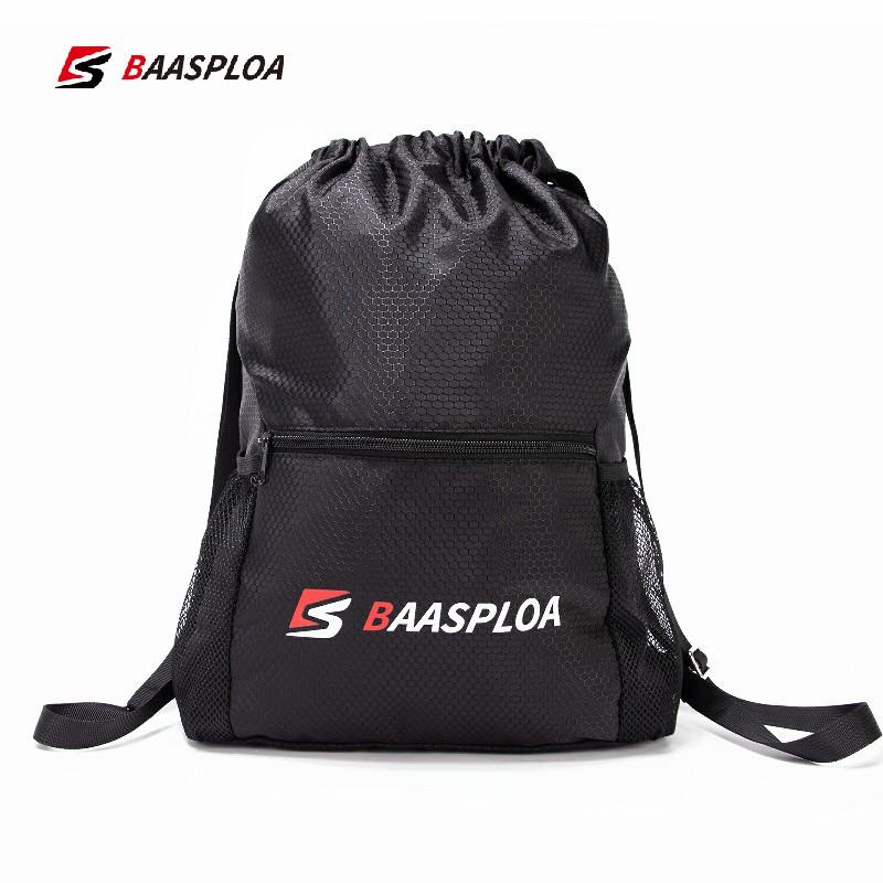 BAASPLOA Men Women Gym Bag Drawstring High Capacity Backpack Outdoor Sports Training Cycling Storage Bag Multipurpose Sport Bag