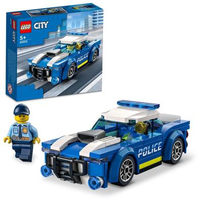 LEGO Городская полицейская машина, игрушка, подарок на день рождения, блок, обучающий, рождественский, для мальчиков, девочек, детей 5 лет, 6 лет, 7 лет, 8 лет, город