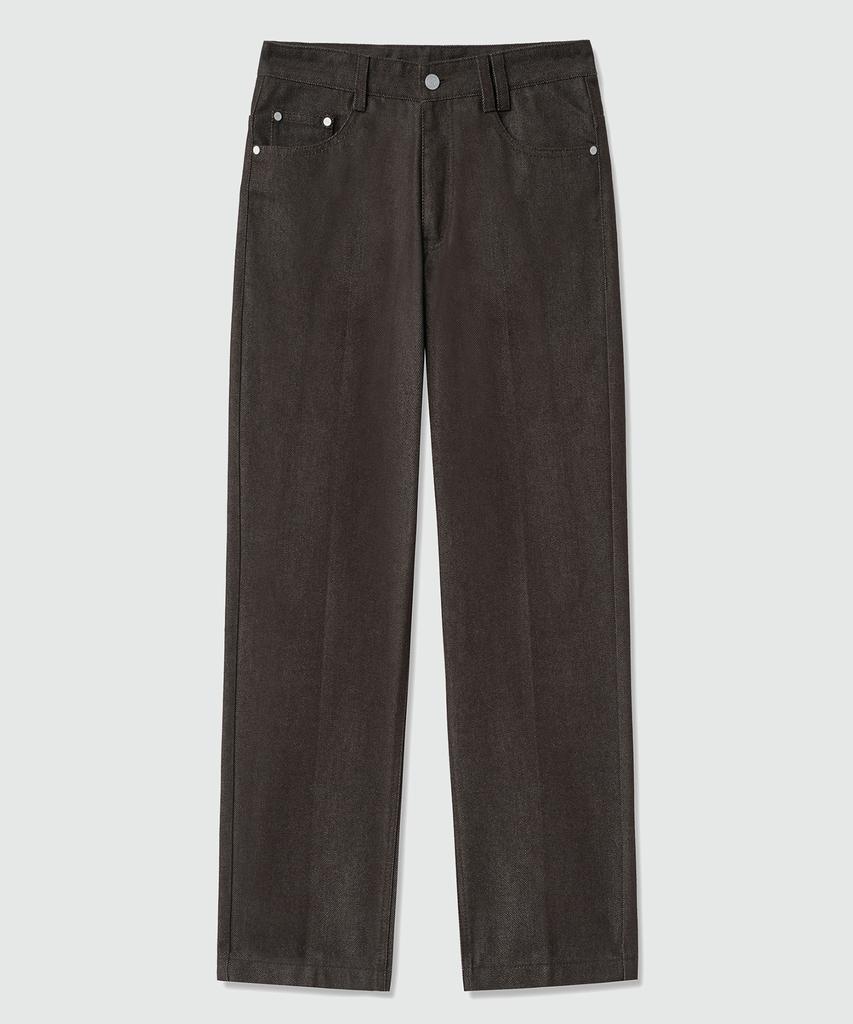 DECET Dawn Cropped Tapered Jeans Dcpt001Cpbrown