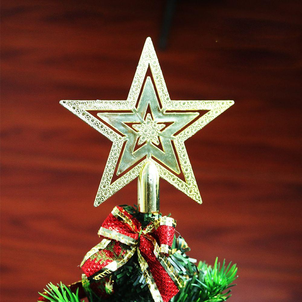 Home Gift Topper Christmas Decoration Treetop Christmas Tree Top Star Hang Sparkle