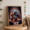 Disney Mater Monster Truck Oil Painting Kit Home Bedroom Wall Decor Handmade Gift Art Crafts Supplies DIY Creative Decor Painting