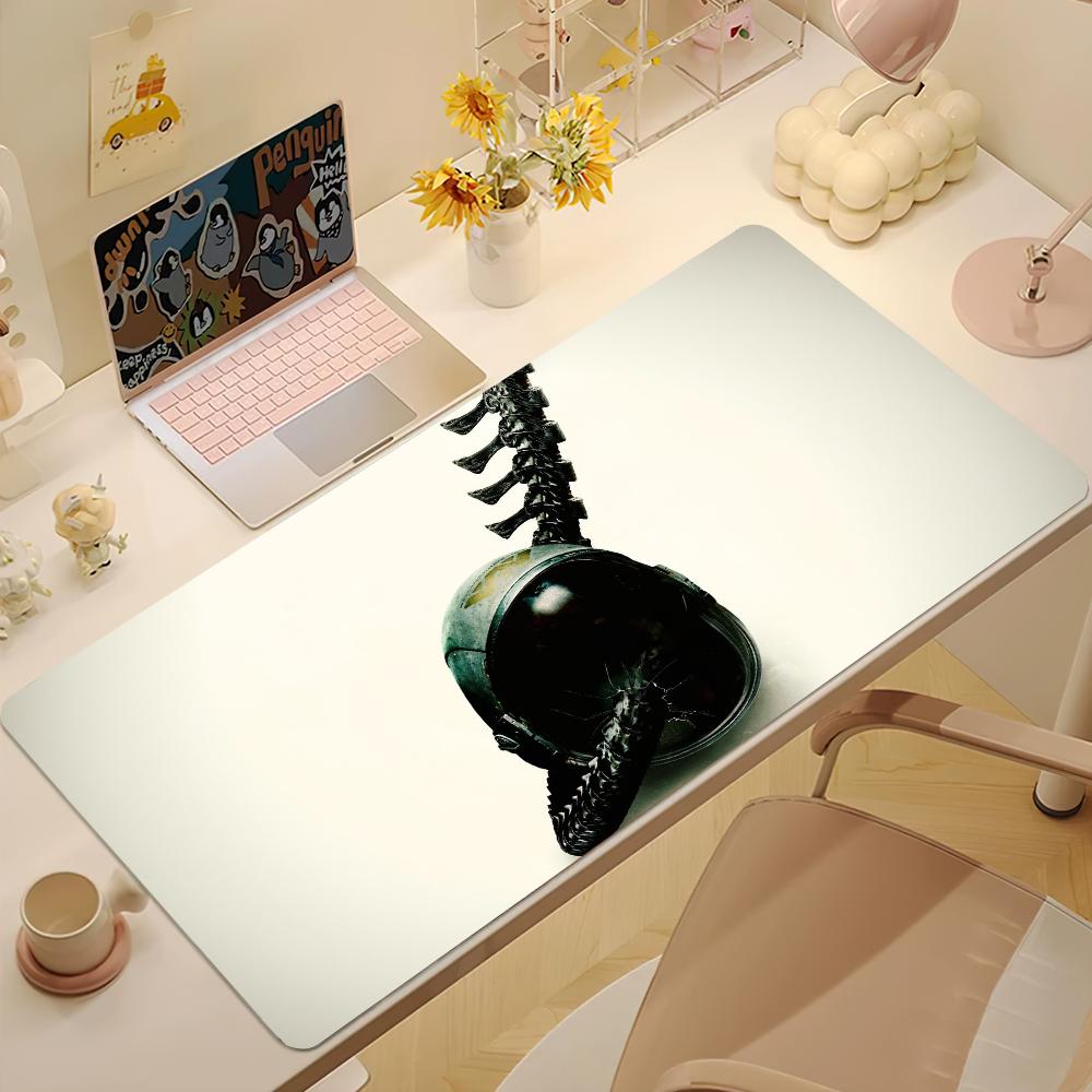 Movie AAlien Romulus S Mouse Pad Large Desk Mat Keyboard Ergonomic Office Rubber Game PC Nonslip Antifray Home Custom Best Pr