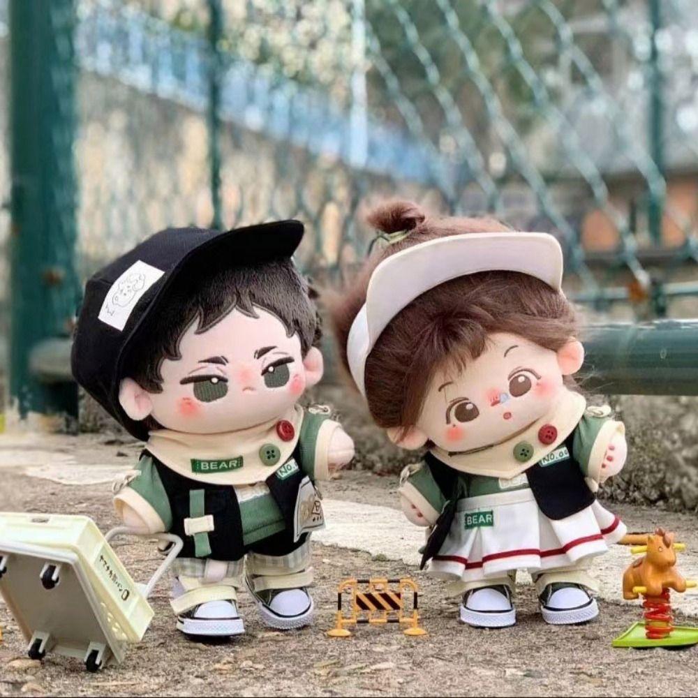 Короткая юбка мягкая кукла одежда костюм замена плюшевые игрушки одежда 20 см кукла из хлопка