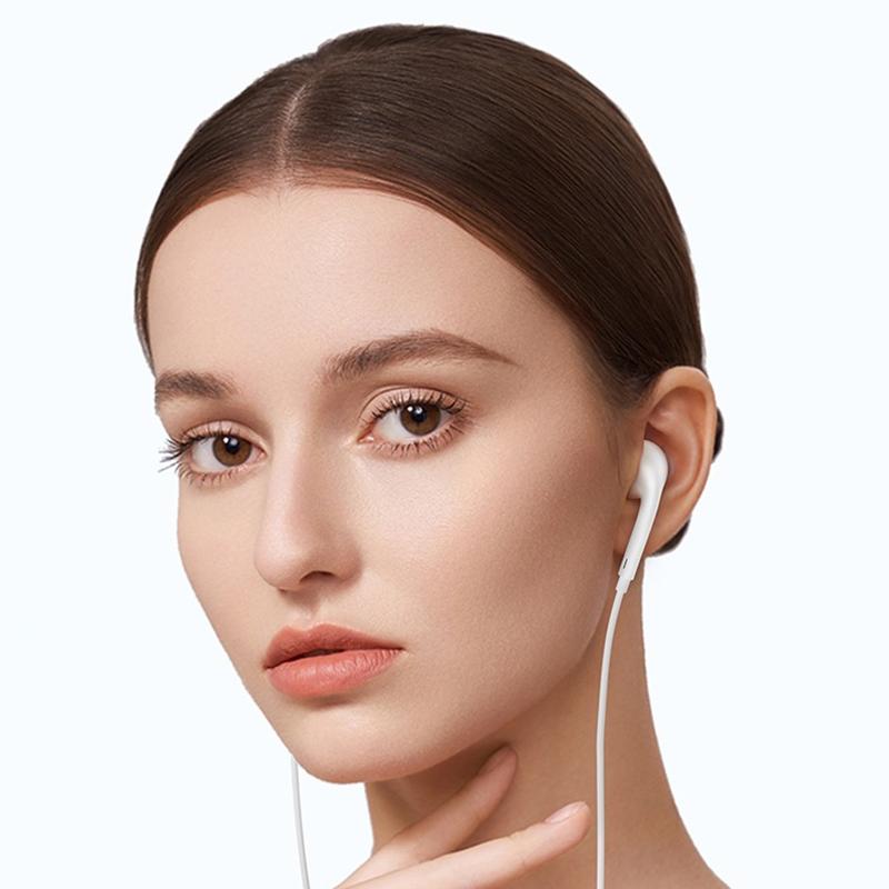 Цифровые проводные наушники Type-C, совместимые с интерфейсом Type-C, мобильные телефоны, 9D HiFi, стерео музыка с HD-микрофоном, гарнитура с шумоподавлением для Samsung