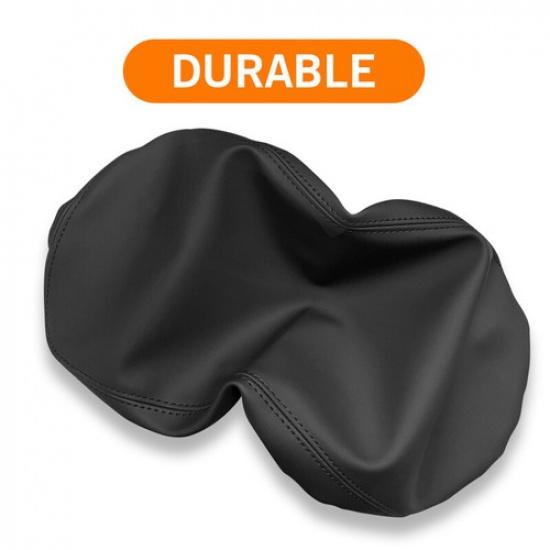 Synthetic Leather Black Stitch Center Console Lid Cover For Mazda 3 Axela 06-12