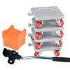Furniture Lift Mover Tool Set 500kg Load-capacity Easy To Install Appliance Slider Heightening Pad Furniture