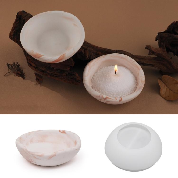 Неправильные формы для свечей в виде чаши, формы для цветочных горшков, силиконовые формы, формы для гипса, формы для эпоксидной смолы, формы для литья