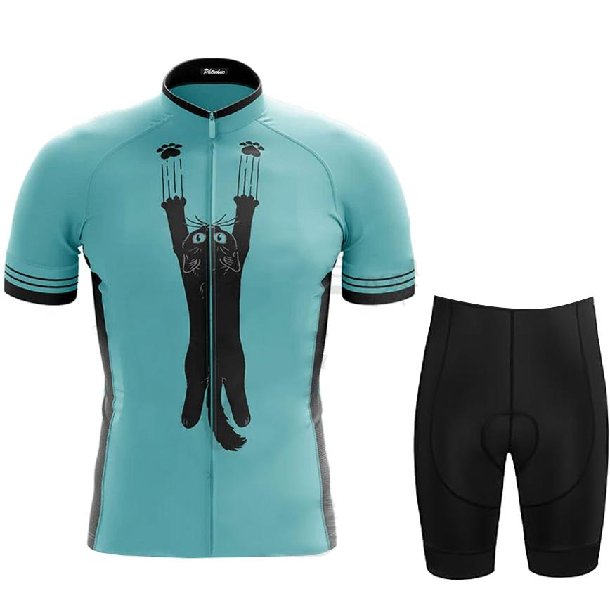 Men Cycling Set 2026 Pro Cycling Jersey Set Team Bike Clothes Women Anti-UV MTB Bicycle Clothing Wear Suit Kit