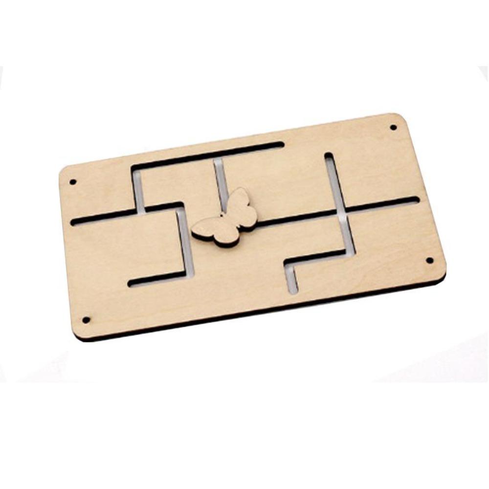 Детская Монтессори развивающая доска Сделай сам Деревянная игрушка Аксессуары Робот Замок Шестерня Гудок Молния Обучающая игрушка-граффити для детей Подарки