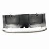 Front Bumper Tow Hook Cover Lip For Land Rover Range Rover Evoque 2010-15 Silver Lower Spoiler Trailer Guard Skid Plate LR048510
