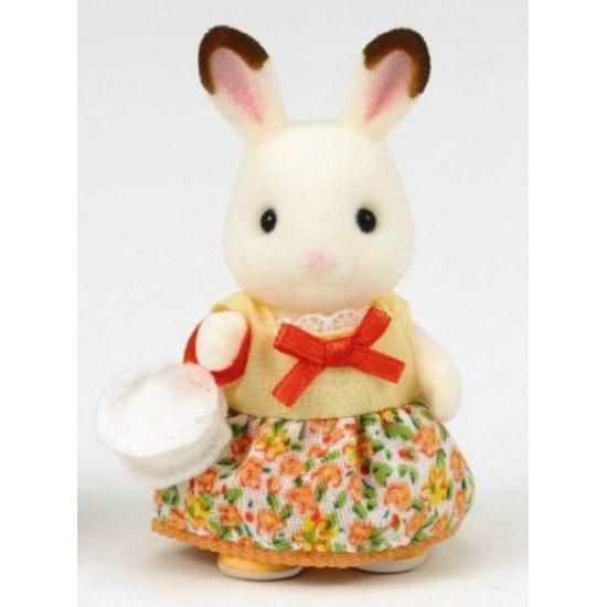 Платье для переодевания девочек Sylvanian Families (оранжевый) D-25 ST Сертифицированный 3+ Игрушечный кукольный домик EPOCH