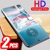2PCS HD Hydrogel Film for iPhone Samsung Huawei Honor Xiaomi Redmi OPPO Realme Vivo OnePlus Phone Screen Protector Soft Full Cover