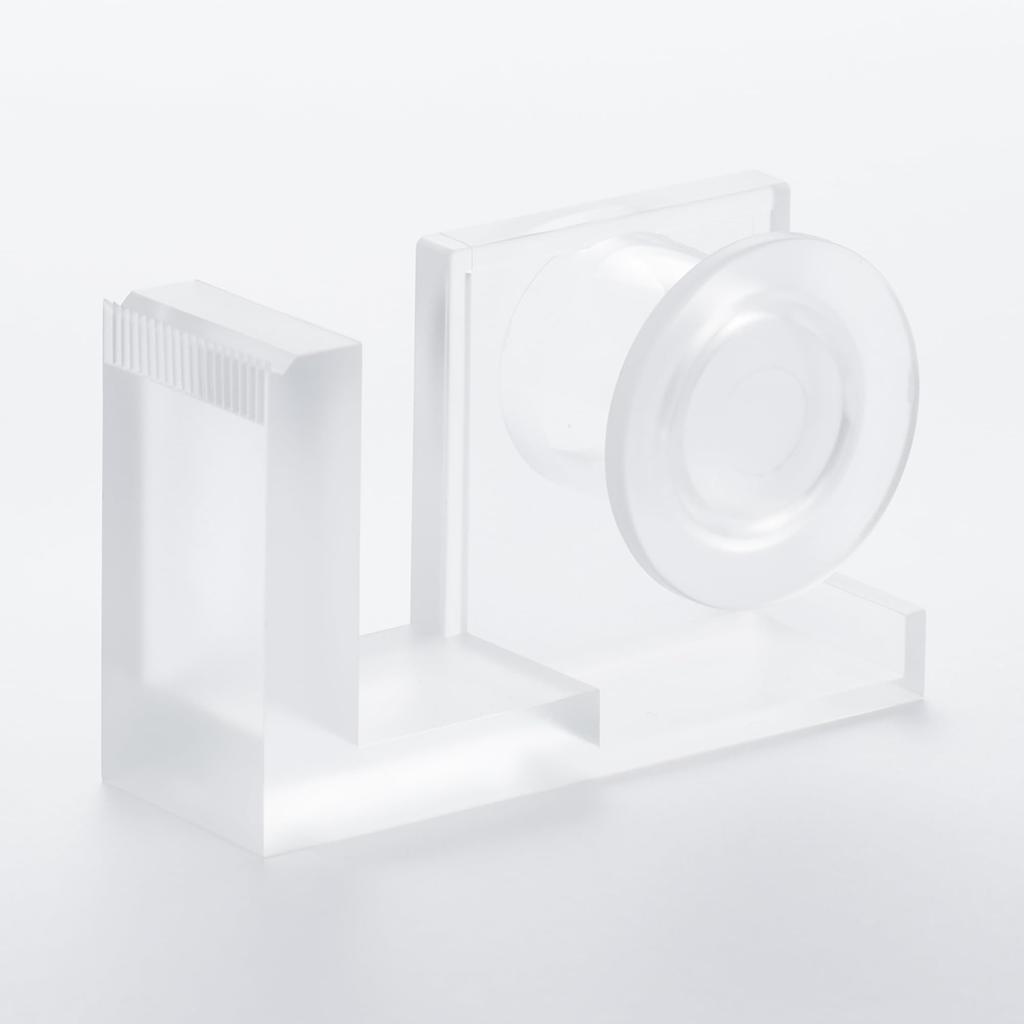 MUJI Акриловый диспенсер для скотча Маленький размер Ширина 18 мм NDE46A1A Целлофановый скотч
