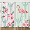 Curtain Cartoon Animal 3D Digital Printing Blackout Curtain Punching