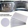 Car Bonnet Soundproofing Mute Square Aluminium Foil Heat Insulation Mat Van Soundproofing